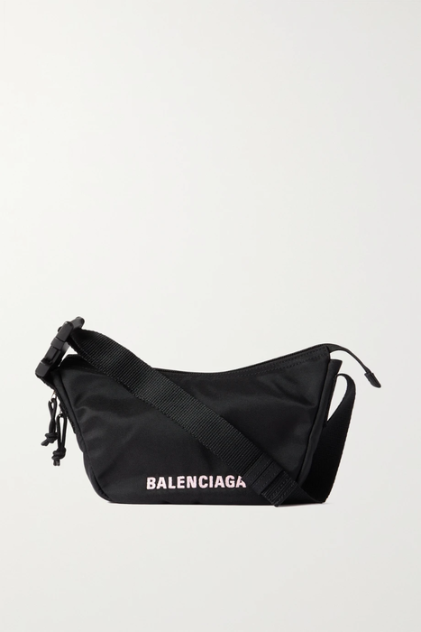 유럽직배송 발렌시아가 BALENCIAGA Wheel Sling embroidered shell shoulder bag 11452292647020270