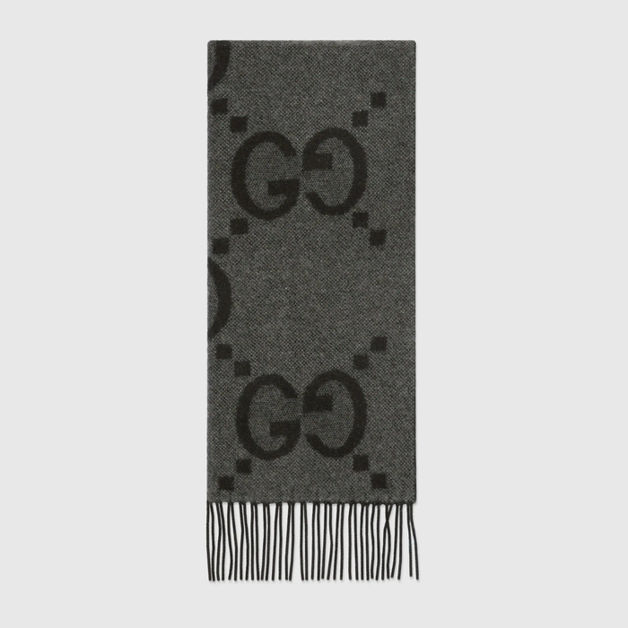 유럽직배송 구찌 GUCCI Gucci GG cashmere jacquard scarf 6742754GABX1360