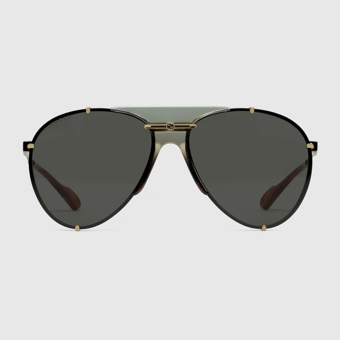 유럽직배송 구찌 선글라스 GUCCI Aviator metal sunglasses 624148I33308012