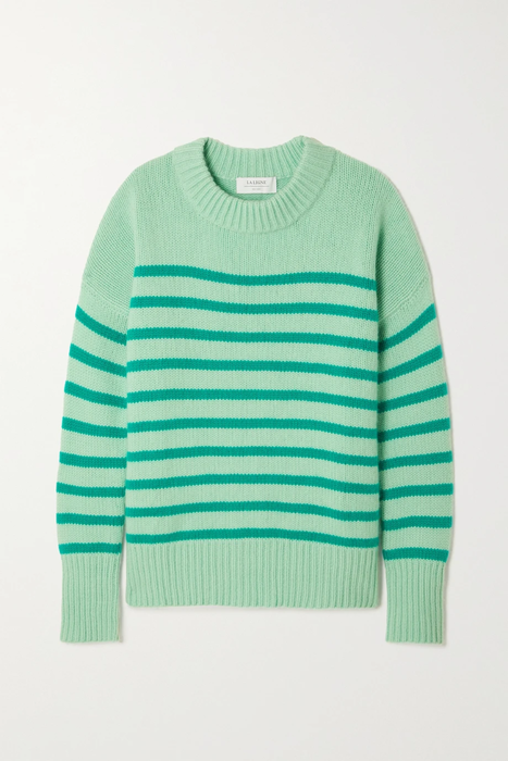 유럽직배송 라린 스웨터 LA LIGNE Marin striped wool and cashmere-blend sweater 25185454455840073