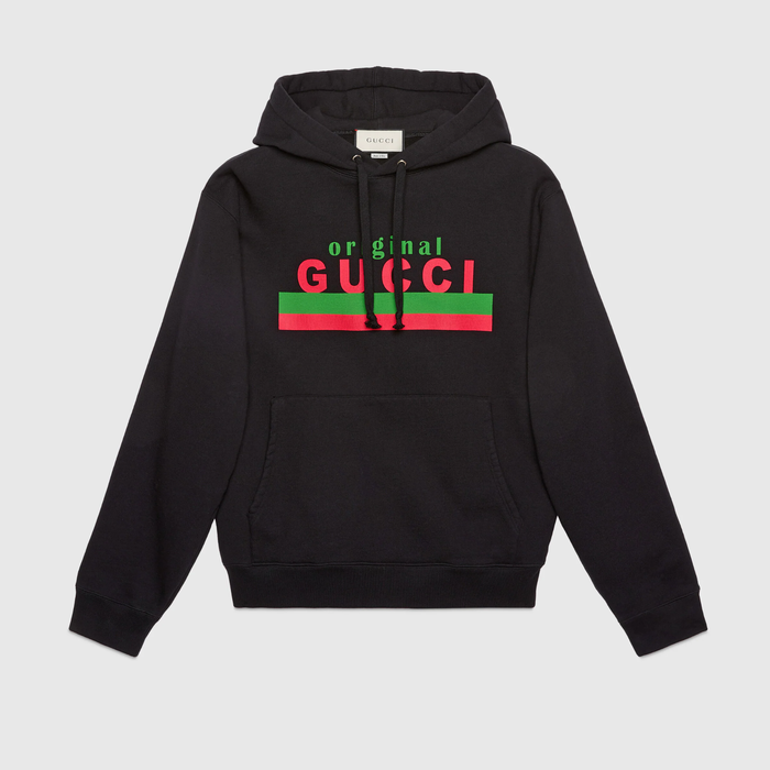 유럽직배송 구찌 GUCCI Gucci - Original Gucci print sweatshirt 626989XJCOR1082