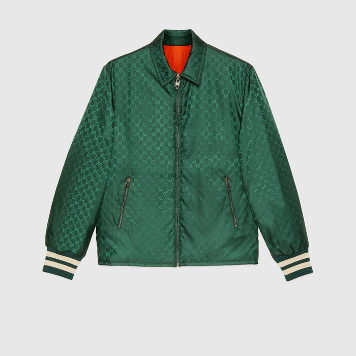 유럽직배송 구찌 GUCCI Gucci Reversible GG nylon jacquard jacket 654831ZAGVX3283