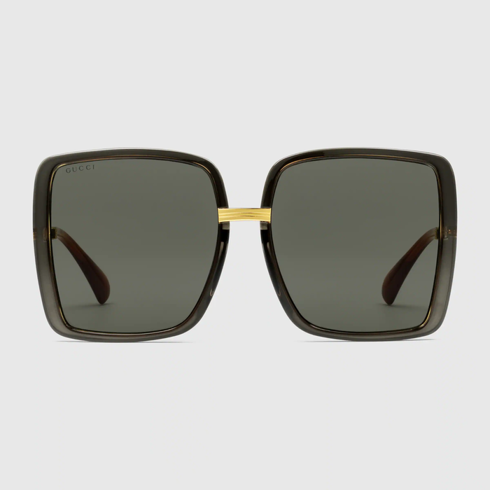 유럽직배송 구찌 GUCCI Gucci Square-frame sunglasses 648624J16911212