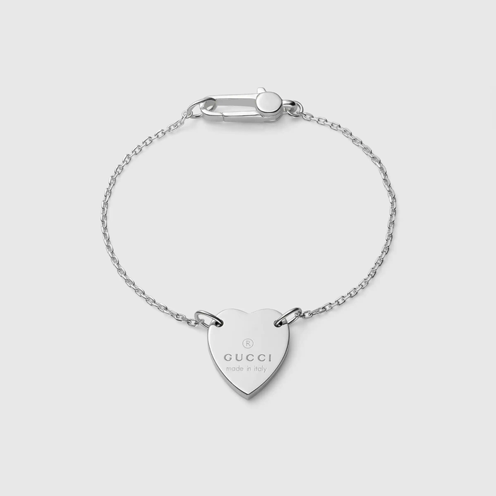 유럽직배송 구찌 GUCCI Gucci - Heart bracelet with Gucci trademark 223513J84008106