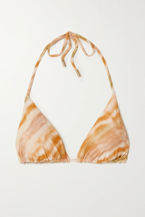 유럽직배송 컬트가이아 비키니 CULT GAIA Estella tie-dyed recycled triangle bikini top 25185454455653887