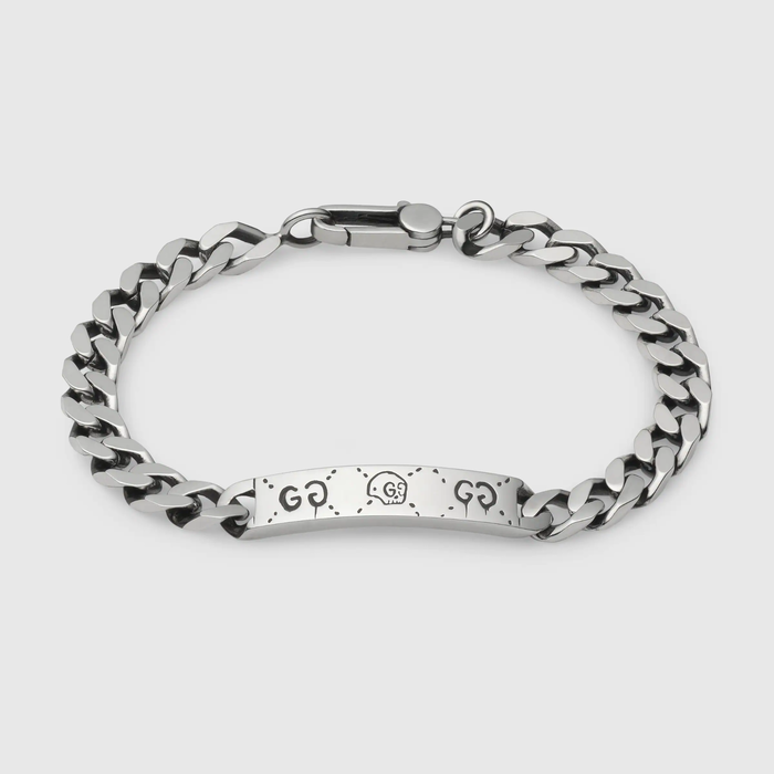 유럽직배송 구찌 GUCCI Gucci - GucciGhost chain bracelet in silver 455321J84000701