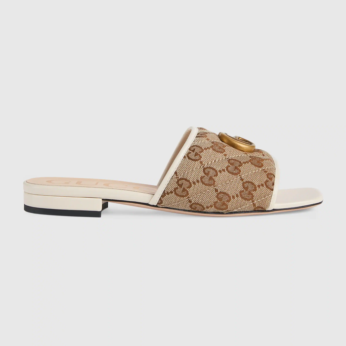 유럽직배송 구찌 GUCCI Gucci Women&#039;s slide sandal with Double G 6198932HK809795