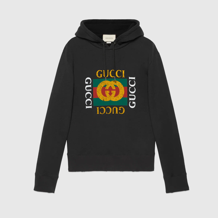 유럽직배송 구찌 GUCCI Gucci - Oversize sweatshirt with Gucci logo 454585X5J571015