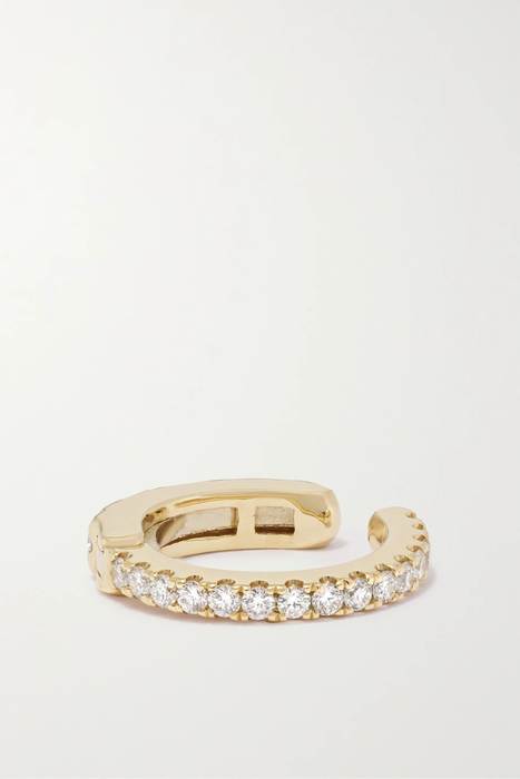 유럽직배송 마리아타쉬 이어 커프 MARIA TASH Eternity 18-karat gold diamond ear cuff 29419655932760199