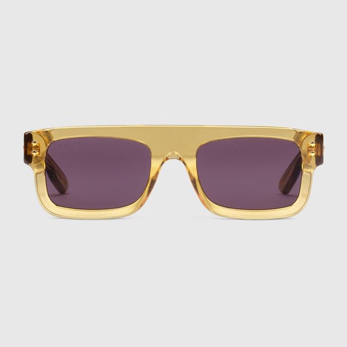 유럽직배송 구찌 선글라스 GUCCI Rectangular frame sunglasses 691349J07407012
