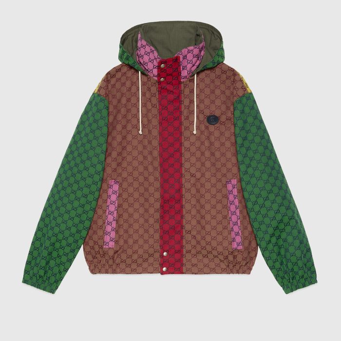 유럽직배송 구찌 GUCCI Gucci GG Multicolour canvas zip jacket 658114Z8AOH9870