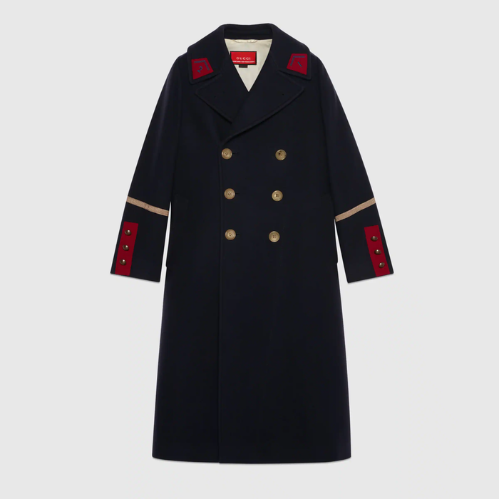 유럽직배송 구찌 코트 GUCCI 2015 Re-Edition double-breasted coat 662241ZAG984535