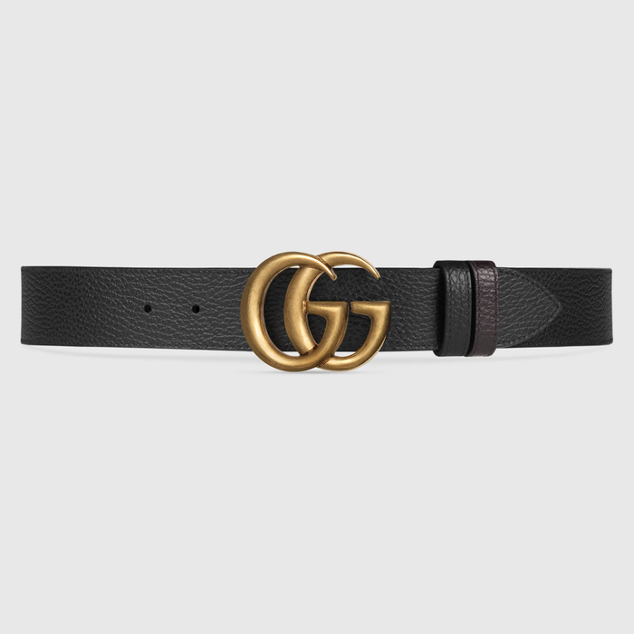 유럽직배송 구찌 GUCCI Gucci Reversible leather belt with Double G buckle 627055CAO2T1062
