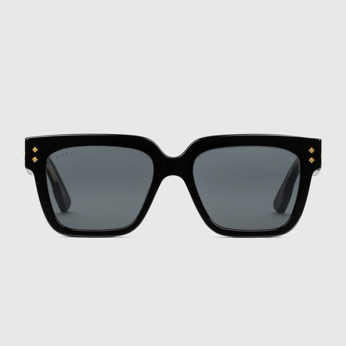 유럽직배송 구찌 GUCCI Gucci Rectangular frame sunglasses 691348J07401012