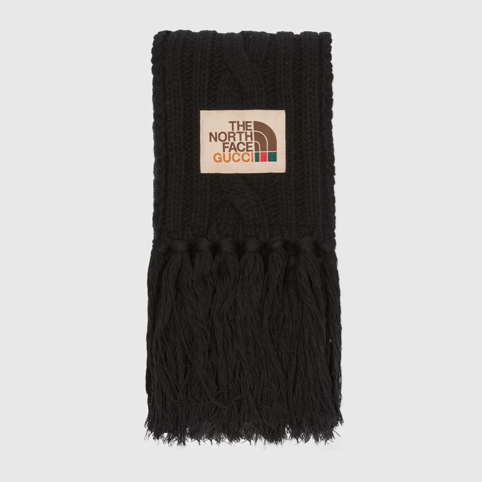 유럽직배송 구찌 스카프 GUCCI The North Face x Gucci wool scarf 6535614G2001000