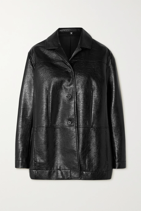 유럽직배송 알렉산더맥퀸 자켓 MCQ ALEXANDER MCQUEEN Striae faux leather jacket 24665545640575847