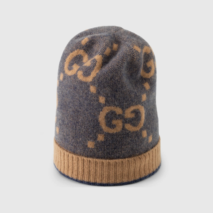 유럽직배송 구찌 GUCCI Gucci GG knit cashmere hat 6768274GABX4279