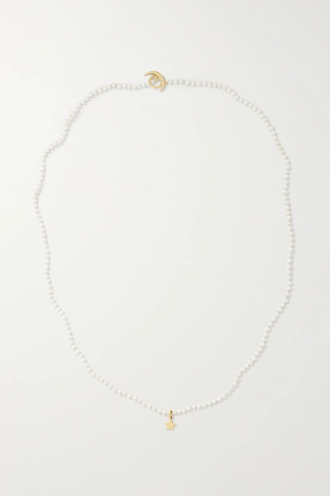 유럽직배송 ANDREA FOHRMAN 14-karat gold pearl necklace 27086482323933881