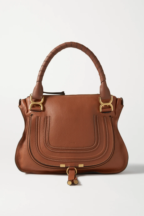 유럽직배송 끌로에 숄더백 CHLOÉ Marcie medium textured-leather shoulder bag 38063312418906101
