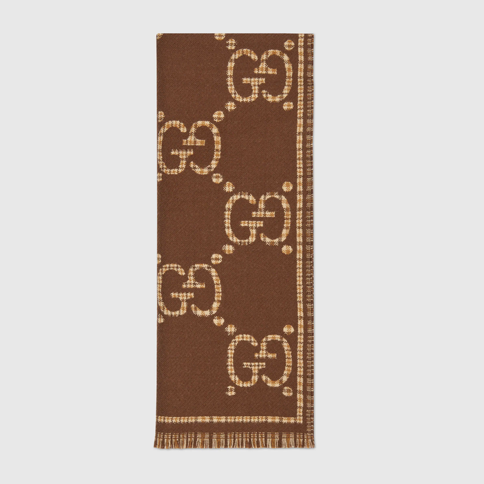 유럽직배송 구찌 GUCCI Gucci GG wool scarf 6600254G3862579