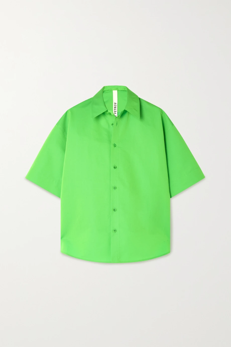 유럽직배송 페타르페트로브 셔츠 PETAR PETROV Ladd cotton and silk-blend twill shirt 25185454456555538