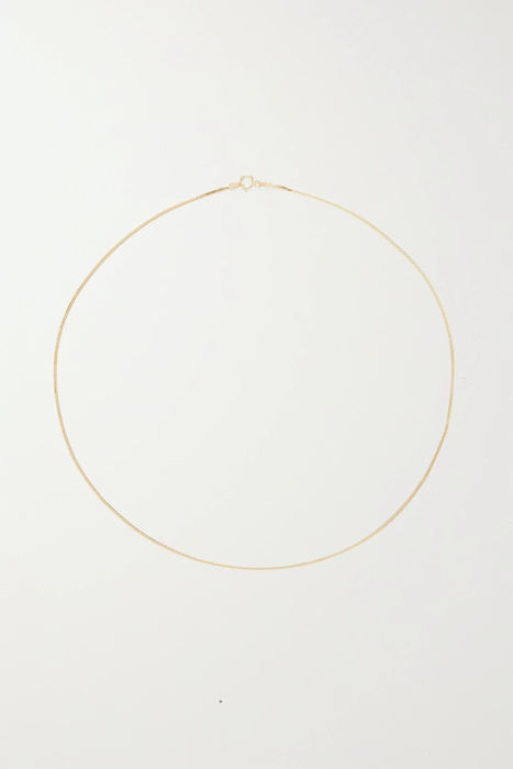 유럽직배송 LOREN STEWART Herringbone 10-karat gold necklace 10163292707757690
