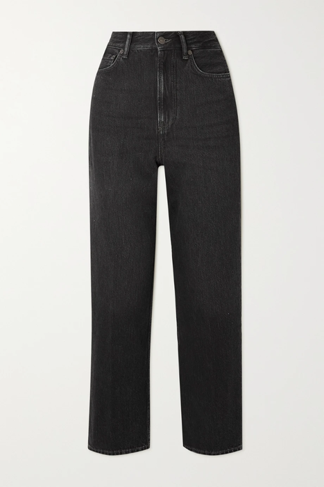 유럽직배송 아크네스튜디오 ACNE STUDIOS High-rise organic straight-leg jeans 24772899113137834