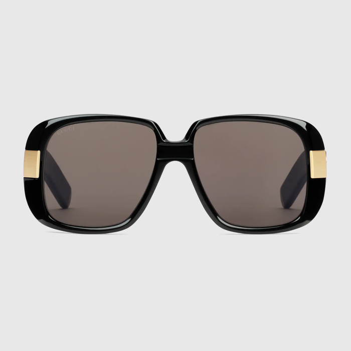 유럽직배송 구찌 선글라스 GUCCI Pineapple rectangular-frame sunglasses 691345J07408012