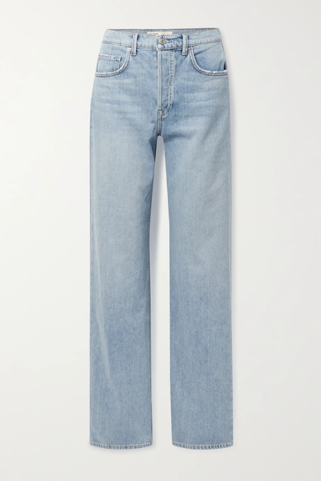 유럽직배송 걸프렌드 청바지 GRLFRND Brooklyn distressed high-rise straight-leg jeans 16114163150634366
