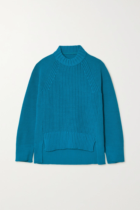 유럽직배송 사카이 스웨터 SACAI Ribbed-knit sweater 27086482323641736