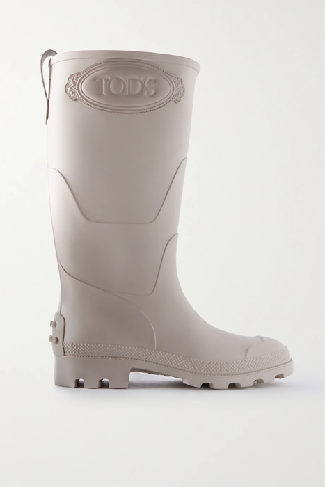 유럽직배송 토즈 레인부츠 TOD&#039;S Logo-appliquéd PVC rain boots 18706561955998836