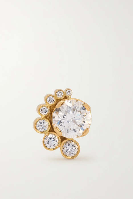 유럽직배송 SOPHIE BILLE BRAHE Celestine Diamant 18-karat gold diamond single earring 24062987016628232