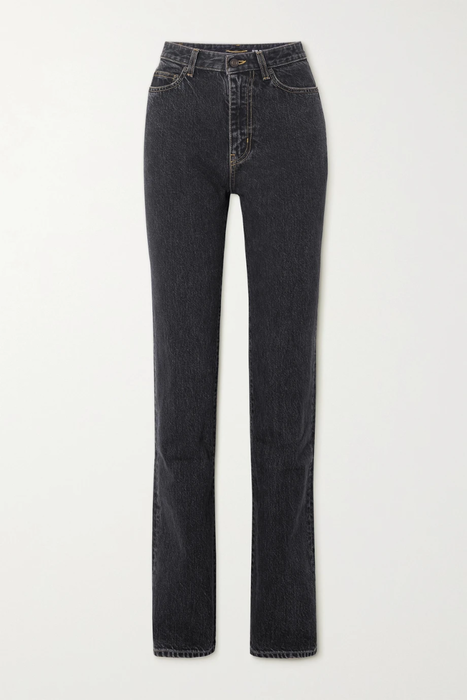 유럽직배송 생로랑 청바지 SAINT LAURENT High-rise straight-leg jeans 38063312419837134