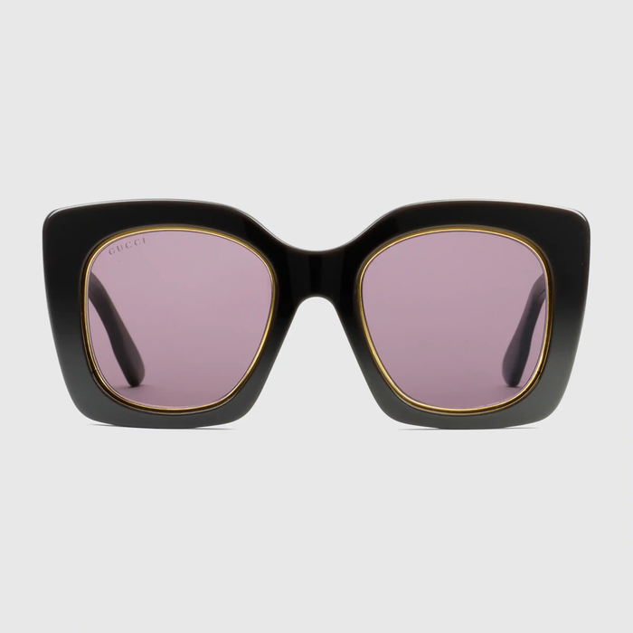 유럽직배송 구찌 GUCCI Gucci Oversize square-frame sunglasses 691318J07401250