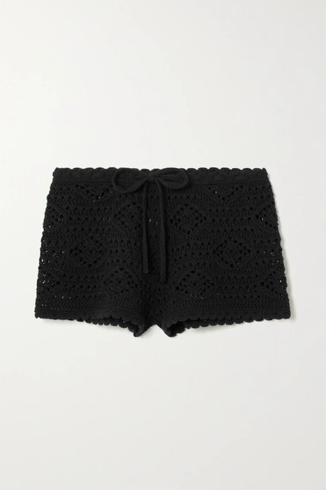 유럽직배송 생로랑 SAINT LAURENT Crocheted wool shorts 31840166392285996