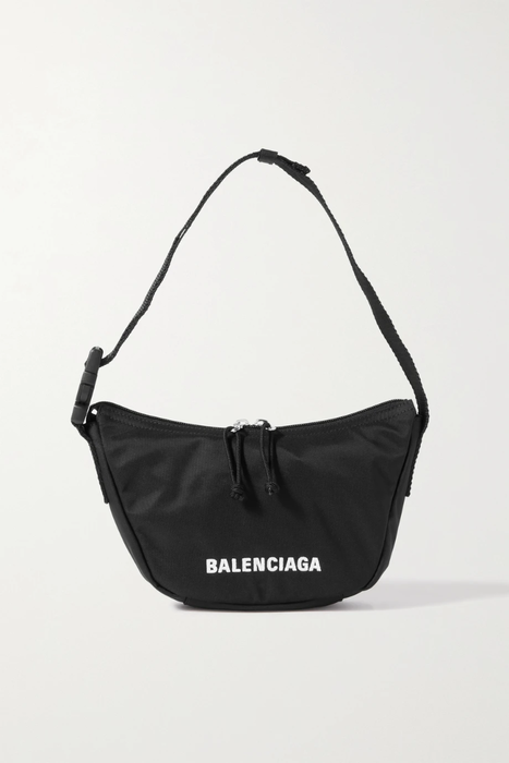 유럽직배송 발렌시아가 BALENCIAGA Wheel Sling embroidered shell shoulder bag 38063312418601072