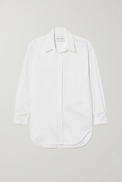 유럽직배송 MICHAEL LO SORDO Oversized cotton-poplin shirt 22250442026357784