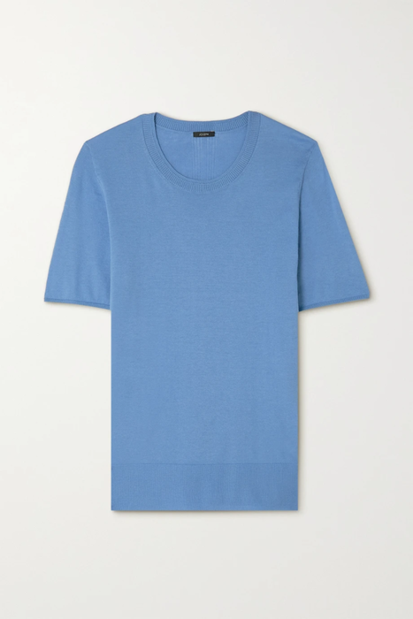 유럽직배송 조셉 티셔츠 JOSEPH Cotton and silk-blend T-shirt 33258524072850244