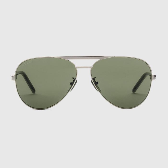 유럽직배송 구찌 GUCCI Gucci Aviator-frame sunglasses 691379I33308130