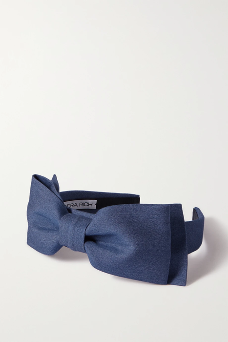 유럽직배송 알렉산드라리치 ALESSANDRA RICH Bow-embellished cotton headband 33258524072686161
