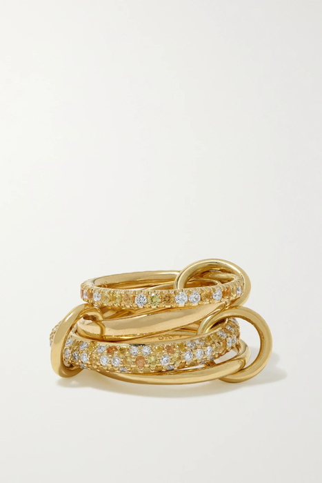 유럽직배송 SPINELLI KILCOLLIN 18-karat gold, sapphire and diamond rings 26191867424543036