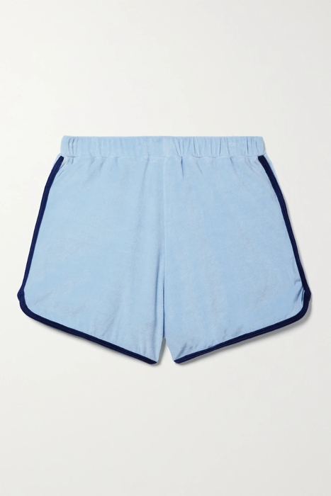 유럽직배송 리사마리페르난데즈 LISA MARIE FERNANDEZ Tennis cotton-blend terry shorts 27086482324427277