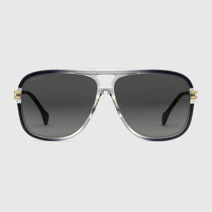 유럽직배송 구찌 GUCCI Gucci Navigator frame sunglasses 691361J07401212