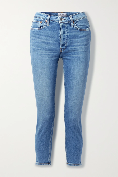 유럽직배송 프레임 청바지 FRAME Le Nouveau cropped high-rise straight-leg organic jeans 24772899113375525