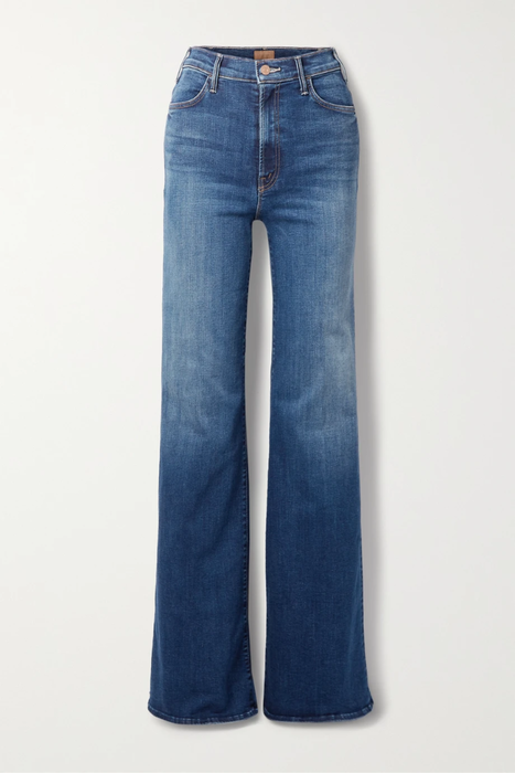 유럽직배송 마더 청바지 MOTHER The Hustler high-rise flared organic jeans 33258524072872068