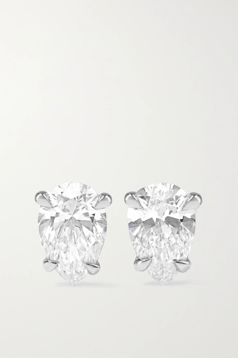 유럽직배송 아니타고 귀걸이 ANITA KO 18-karat white gold diamond earrings 32027475399348642