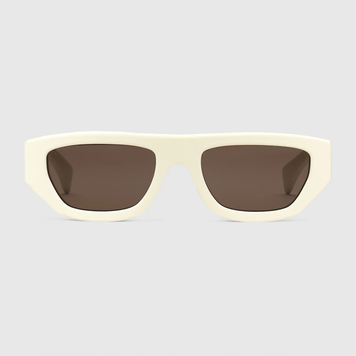 유럽직배송 구찌 GUCCI Gucci Rectangular-frame sunglasses 691309J16919223