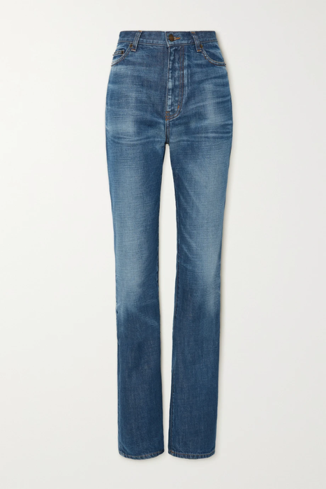유럽직배송 생로랑 청바지 SAINT LAURENT High-rise wide-leg jeans 38063312419812458