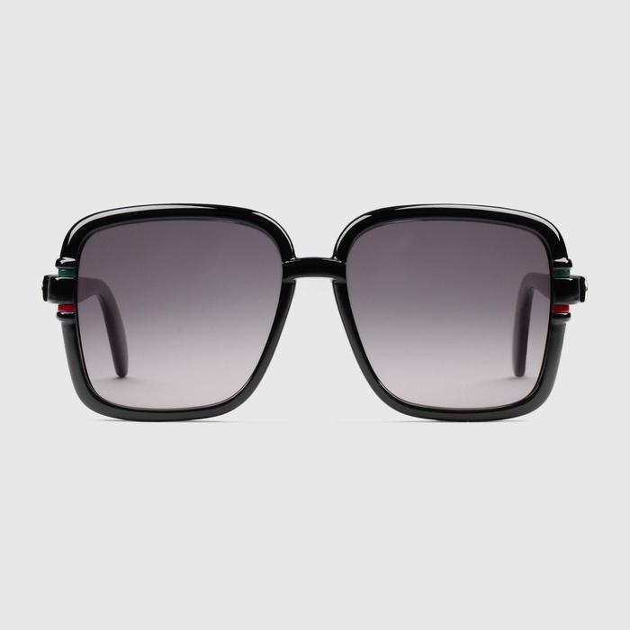 유럽직배송 구찌 GUCCI Gucci Square frame sunglasses 691332J16911012