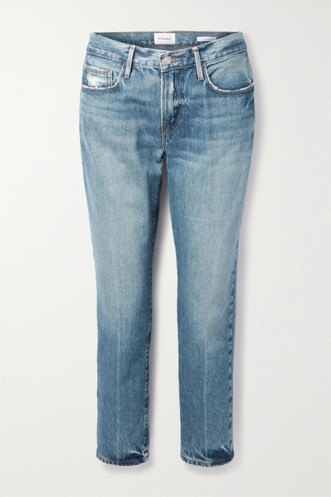 유럽직배송 프레임 청바지 FRAME Le Noveau high-rise straight-leg jeans 24772899113375535